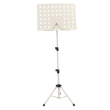 Swivel Legs Fit Around Other Equipment Ventilated Music Stand Steel Structure Adjustable Bookplate Angle For Orchestra Use Stable And Reliable