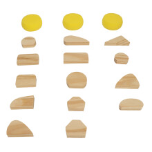 Accessori per giunzione del legno Maniglie per cassetti a forma di mezzaluna Antiruggine Design unico Superficie liscia Forniture per ceramica e