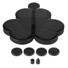 Perfect Waterproof Performance Solar Fountain Pump, High Efficiency And Energy Saving For Outdoor Bird Bath Fountain, Diy Solar Garden Decoration