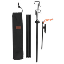 Lampe de camping portable sur pied : éclairage d'extérieur léger et réglable, idéal pour la randonnée, le trekking, la pêche et les barbecues