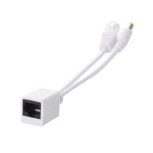 3X Passive Power over Ethernet PoE Adapter Injector + Splitter Kit 5v 12v 24v 48v