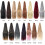 Model: 30in Deep Wave Crochet Hair - 120g 1B 1