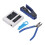 Pass Through RJ45Crimp Tool Kit Ethernet Crimping Tool With Network Cable Tester Integrated Crimping Shield Cable Function And Multi Modular 2
