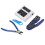 Pass Through RJ45Crimp Tool Kit Ethernet Crimping Tool With Network Cable Tester Integrated Crimping Shield Cable Function And Multi Modular 6