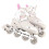 2-in-1 Grey-Pink Inline & Ice Skates, Size M (34-38) 6