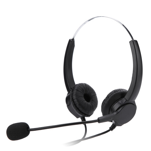 Ακουστικά Crystal Clear Sound για Υπολογιστή με Μικρόφωνο Ακύρωσης Θορύβου, Ακουστικά 2