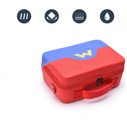 Θήκη μεταφοράς Nintendo Switch OLED με μαλακή επένδυση, φορητή θήκη ταξιδιού με σκληρό 2