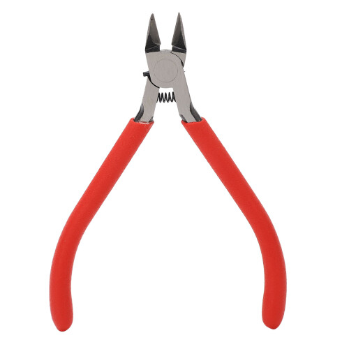 4.7in Non-Slip Chromium Vanadium Diagonal Pliers with Reset Spring 2