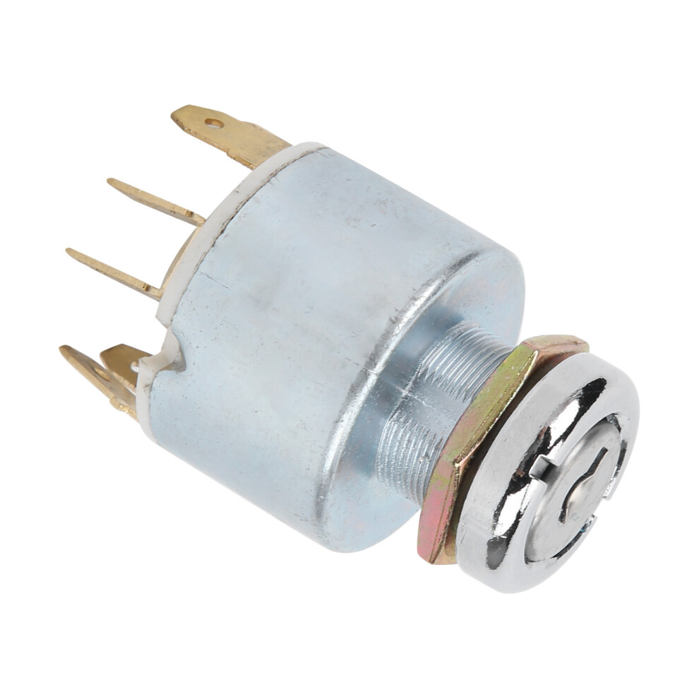 12V 4 Position Ignition Switch With 2 Keys 7444352728640