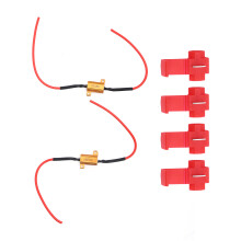 2pcs LED Decoder 10W 39Ω Error Free Canceller for Headlight Daytime Running Lamp