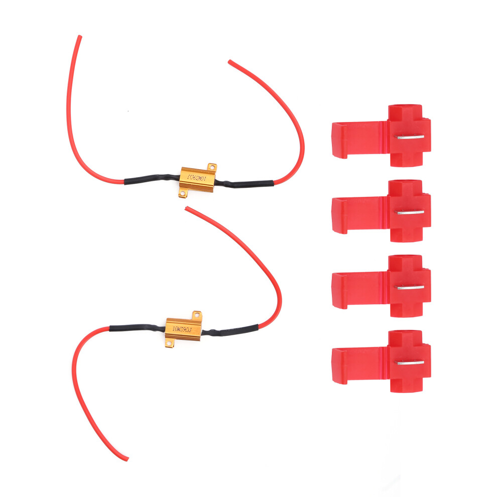 2Pcs Led Decoder 10W 39Î© Error Free Canceller For Headlight Daytime Running Lamp 8041390860425