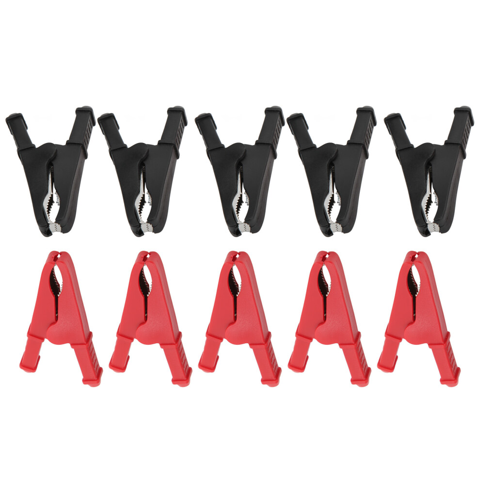 Set Of 10 Electric Test Clips 30A 1000V Corrosion Resistant Conductivity Test 4931390440113