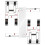 Universal Adjustable Presser Foot For Sewing Machine Metal Quick Clicking System Even Fabric Feeding Quilting Multiple Layers Pattern Matching 4
