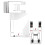Universal Adjustable Presser Foot For Sewing Machine Metal Quick Clicking System Even Fabric Feeding Quilting Multiple Layers Pattern Matching 7