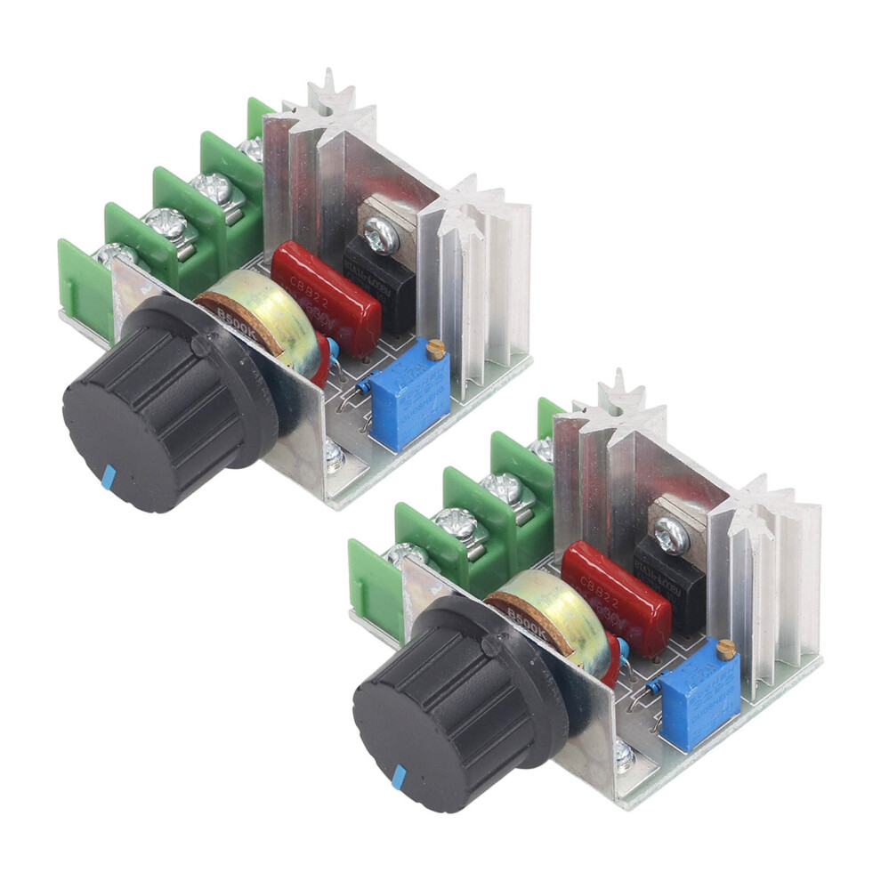 220V Ac 2000W Scr Voltage Regulator Adjustable Motor Speed Controller Module 9301389409554