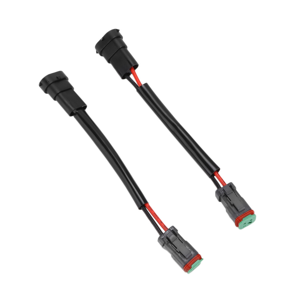 2X Dt Female To H11 Male Adapter Harness Light 7293282095151