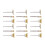 Deburring Tools Surface Finishing Brushes Rust Removal Kits Brass Wire Wheel Brushes For Rotary Tool Systems Compatible With Drill Press Equipment 2