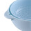 Australian Vegetable Washing Basket with Rotating Double Layers Blue 11
