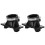 2Pcs Rubber Carb Intake Manifold Boot for 500SS 2004-2008 Black 8