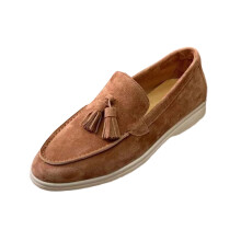 Willtoo Suede Loafers Flats for Women, Women's Slip On Loafers, Leather Driving Comfortable Dress Ladies Loafers Casual Office Work Shoes Light