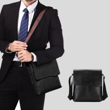 Herre Messenger-taske – Vandtæt street fashion crossbody-taske, kompatibel med arbejde/skole/rejser