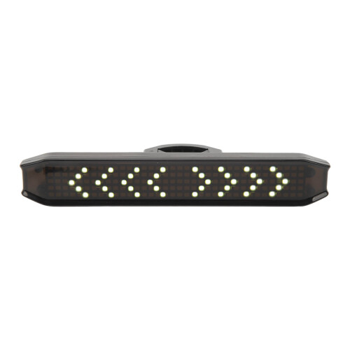 Κίτρινο πίσω φως ποδηλάτου LED Φόρτιση USB Πίσω φακός ασφαλείας ποδηλασίας Οθόνη 1