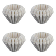 Koffiefilters voor 4 kopjes (200 stuks, wit)