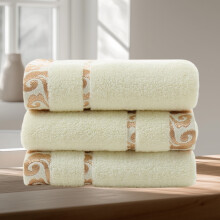 Asciugamano viso in cotone ultra assorbente, panno ad asciugatura rapida per viaggi, palestra, spa, asciugamano da bagno morbido e ipoallergenico