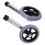 NICEXMAS Replacement Wheels For Walker Round 1 Pair 1