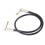 6.35mm Guitar Effect Cable Right Angle Anti Interference Flexible Pedal Cord 16