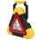 Car Warning Triangle Lamp, 2000mAh Rechargeable, Multi-Function Safety Light 16