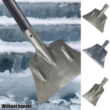 Sneeuwschep met zwaar uitgevoerde mangaanstalen schep.