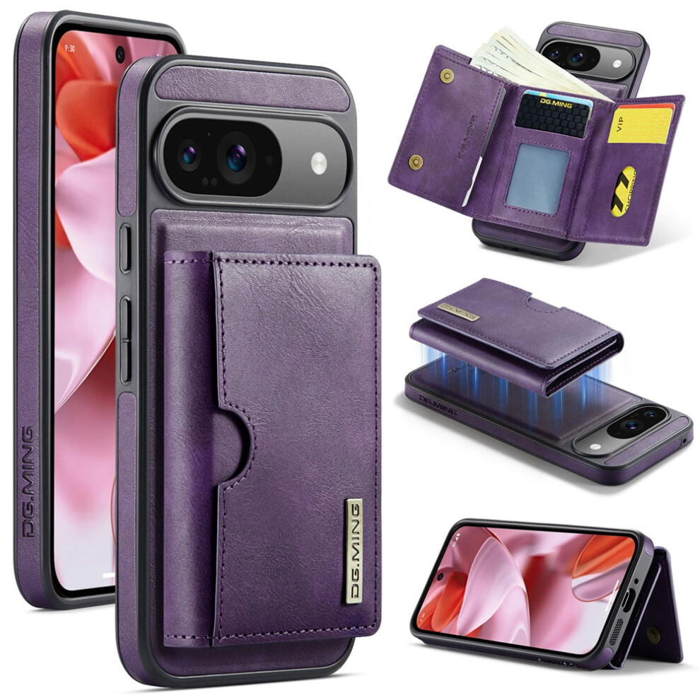 Dg.ming Magnetic Wallet Case For Google Pixel 9/9 Pro 968604547393