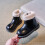 Children's Boots, Cotton Shoes, Solid Color Soft Soled Short Boots 1