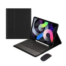 Retro Keyboard and Mouse Combo compatible with iPad 10.2'' (7th & 8th Generation) - Touch Case Included