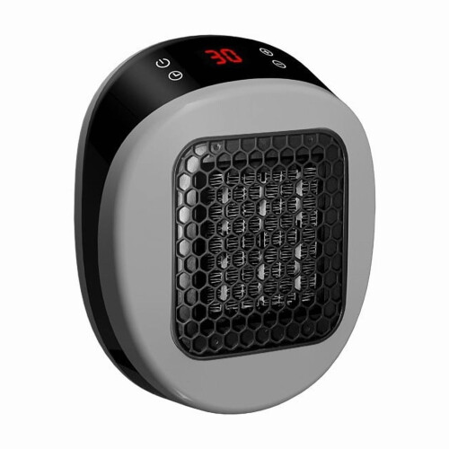 Φορητή θερμάστρα χώρου 600W με ρυθμιζόμενο θερμοστάτη και χρονοδιακόπτη