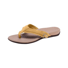 Willtoo Womens Flip Flops Comfortable Outdoor Fasciitis Orthopedic Thong Walking Sandals Lightweight Non-Slip Summer Beach Slippers