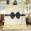 Black Bow Cotton Flannel Blanket 100% Cotton 1
