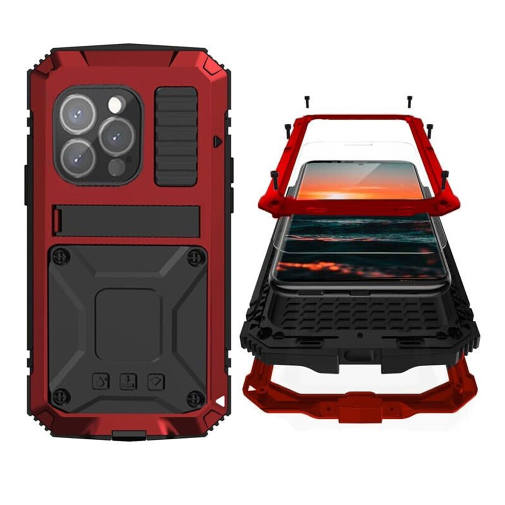Iphone 15 Pro Max Metal Case Â Aluminum Rugged Armor With 968604582219