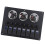 Multi-Function Rocker Switch Panel With Blue LED Light Indicator And Dual USB Charge, Short Circuit Protection Digital Voltage Display Marine 5