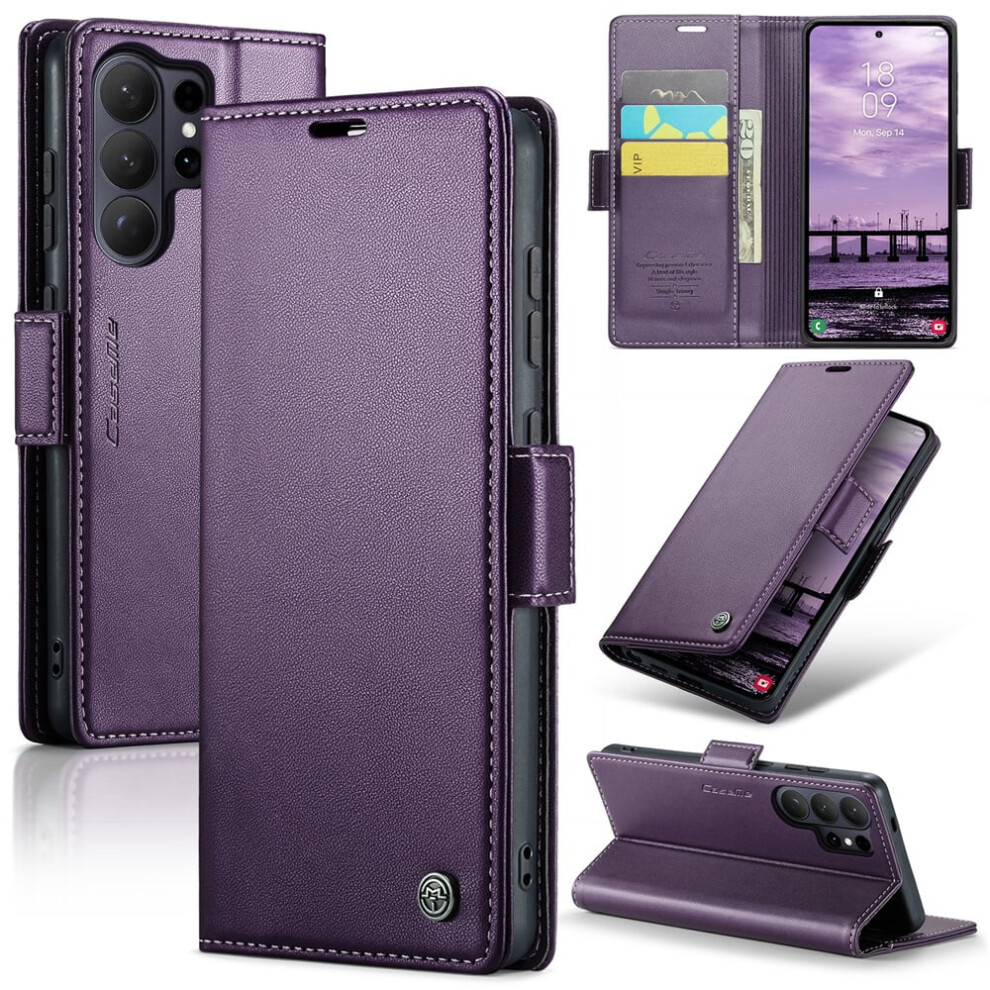 Caseme Leather Wallet Case For Samsung Galaxy S26 Ultra 5G 968604592072