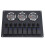 Multi-Function Rocker Switch Panel With Blue LED Light Indicator And Dual USB Charge, Short Circuit Protection Digital Voltage Display Marine 8