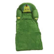 Toddler Chair with Built-in Pillow Foldable Kids Sofa Multifunctional Use Couch Tatami Bed Toy Cute Cartoon Design Machine Washable All Season