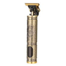 USB Charging Support Cordless Electric Hair Trimmer For Men, Rechargeable Beard Trimmer T Blade Trimmer With Zero Gapped Edgers, Powerful Motor Low
