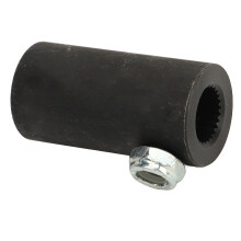 Vega Steering Shaft Coupler 9/16in‑26 Spline to 3/4in Round Non Flex Durable