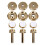 12Pcs Trumpet Accessories Metal Upper/Lower Covers 2