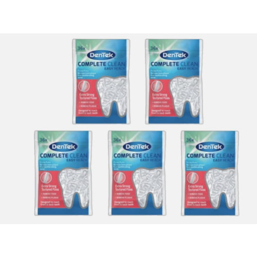 DenTek Floss Picks Complete Easy Reach 180 Count