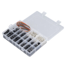 Kit de conectores electrónicos, resistente a la corrosión, excelente conductividad, juego de enchufes, paso de 2,54 mm, cabezales macho y hembra