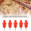 Chicken Water Nipple Drinkers 100PCS Automatic Poultry Feeder & Drinker System 7