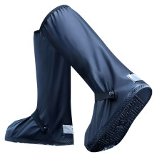 Rain Boot Covers L 38-39 Black PVC Waterproof 400g